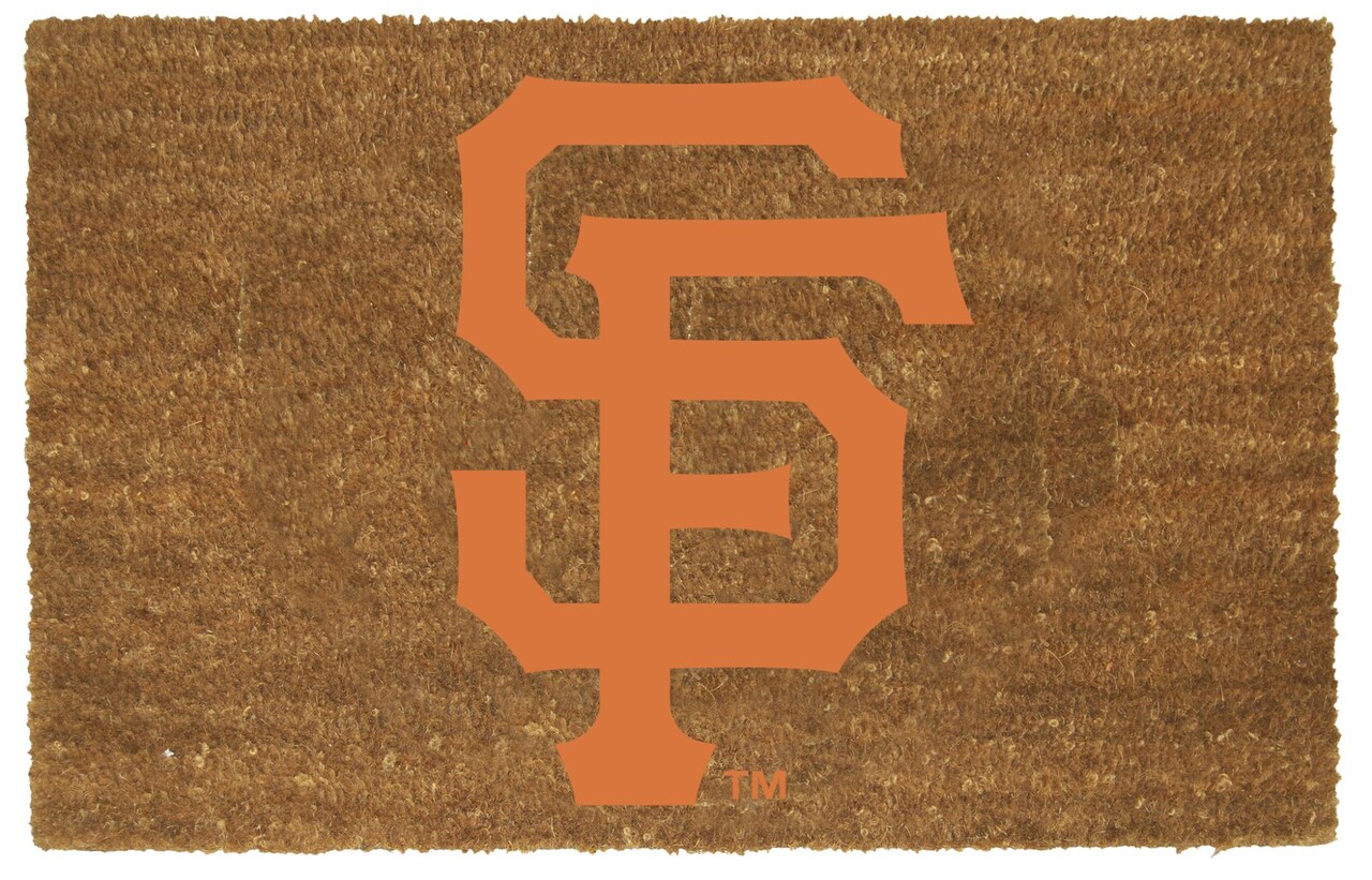 Memory Company MLB San Francisco Giants Rectangular Coir Door Mat 29.5" x 19.5"